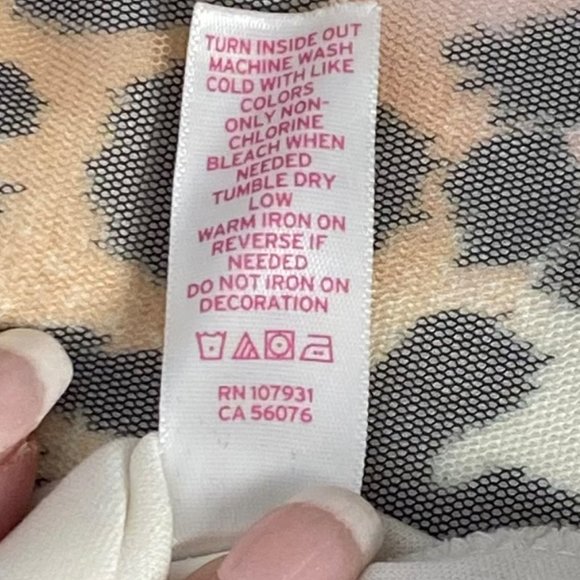 Girls JusticeTop with Ruffle Front and Sparkles - Picture 7 of 11